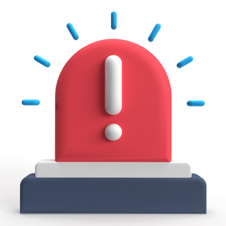 Siren  3D Icon