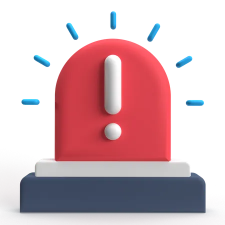 Siren  3D Icon