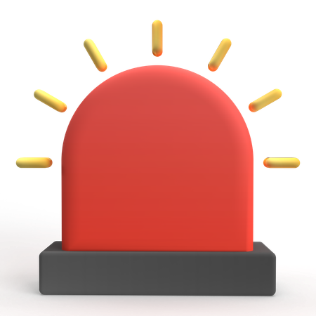 Sirène  3D Icon