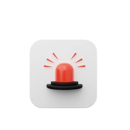 Sirène  3D Icon