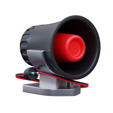 Sirène  3D Icon