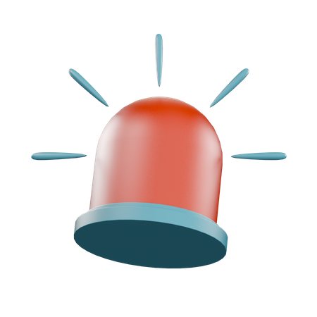 Sirène d'ambulance  3D Icon