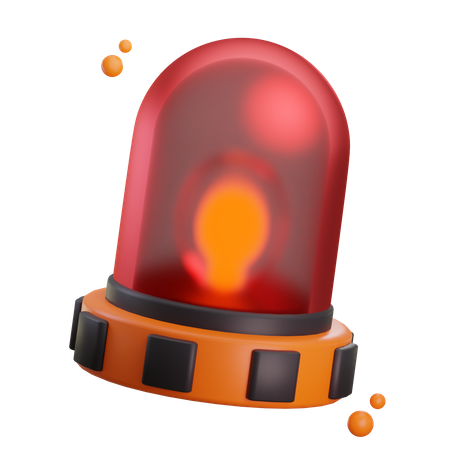 Sirène d'ambulance  3D Icon