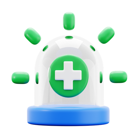Sirene de ambulância  3D Icon