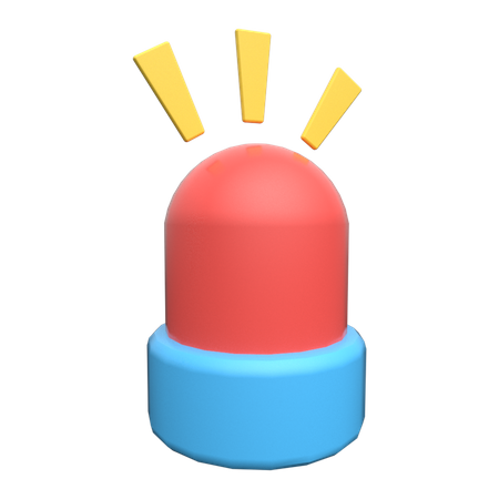 Sirene de ambulância  3D Icon