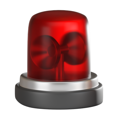 Sirène d'urgence  3D Icon