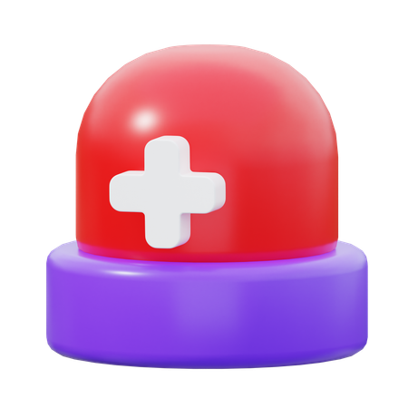 Sirène d'urgence  3D Icon