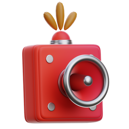 Sirène d'urgence  3D Icon