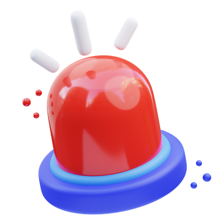 Sirène d'urgence  3D Icon