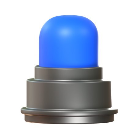 Sirènes de police  3D Icon