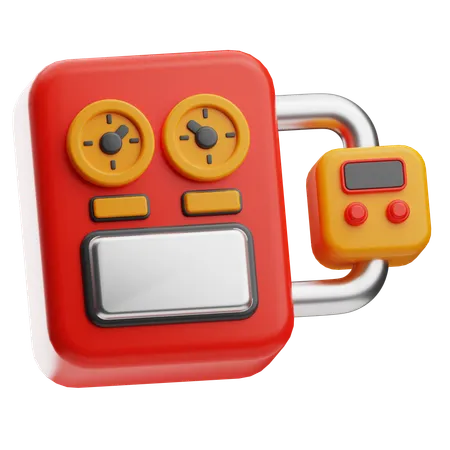 Sistema de control  3D Icon