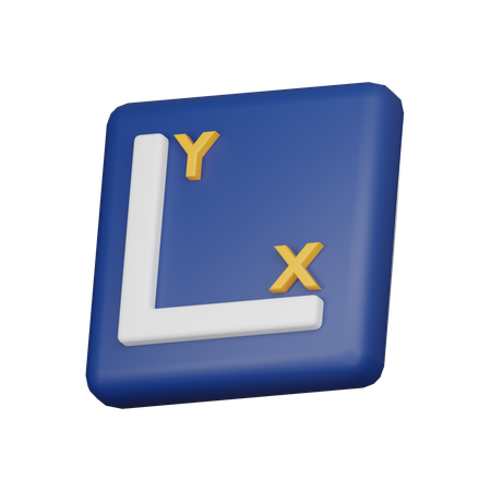 Sistema coordinado  3D Icon
