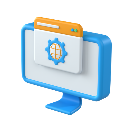 Sistema de gerenciamento de conteúdo cms  3D Icon