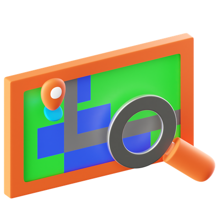 Sistema de rastreamento  3D Icon