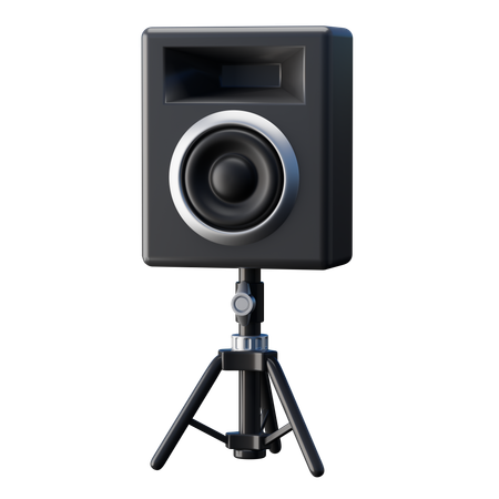 Sistema de sonido  3D Icon