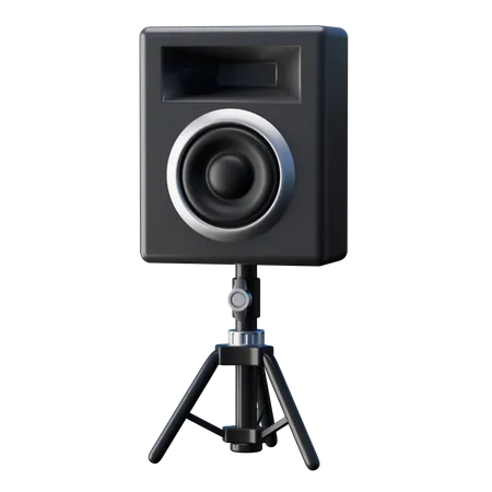 Sistema de sonido  3D Icon