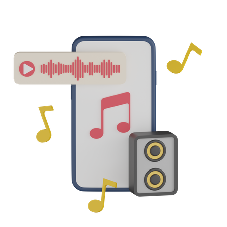 Sistema de sonido  3D Icon