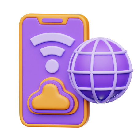 Sistema de nube  3D Icon