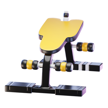 Sit-Up-Bank  3D Icon