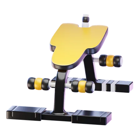 Sit-Up-Bank  3D Icon