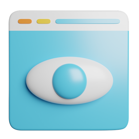 Rede  3D Icon