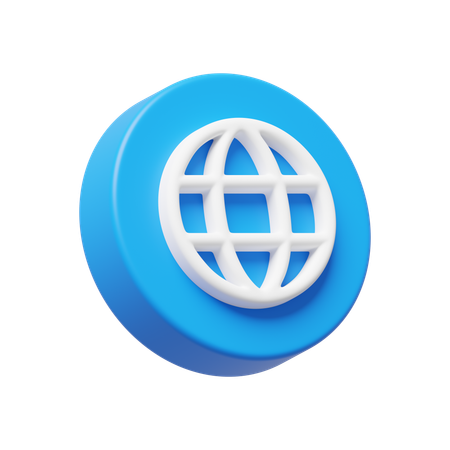 Rede  3D Icon