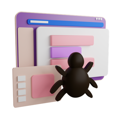 Site-Bedrohung  3D Icon