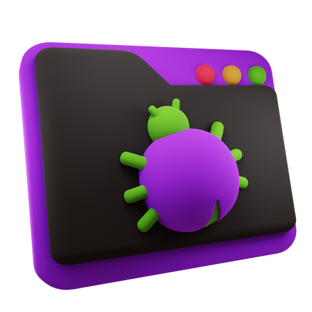 Bug no site  3D Icon