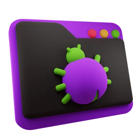 Bug no site  3D Icon