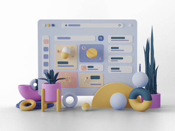 Site de médecine en ligne  3D Icon