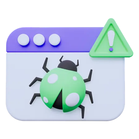 Site de bug  3D Icon