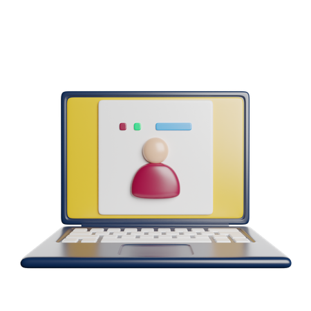 Site do usuário  3D Icon