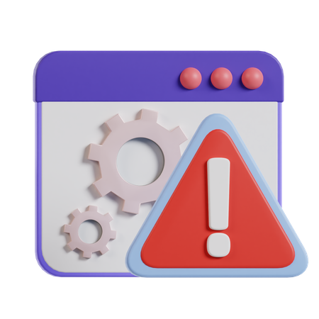 Site Maintenance  3D Icon