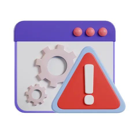 Site Maintenance  3D Icon