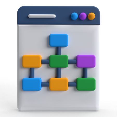 Site Map  3D Icon