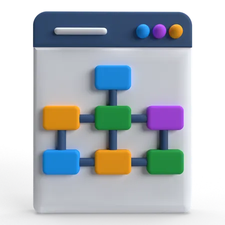 Site Map  3D Icon