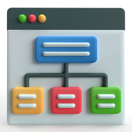 Site Map  3D Icon