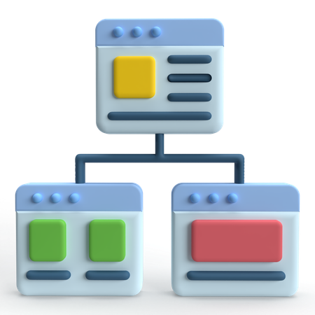 Site Map  3D Icon