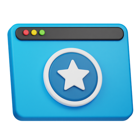 Site premium  3D Icon