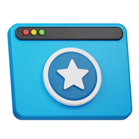 Site premium  3D Icon