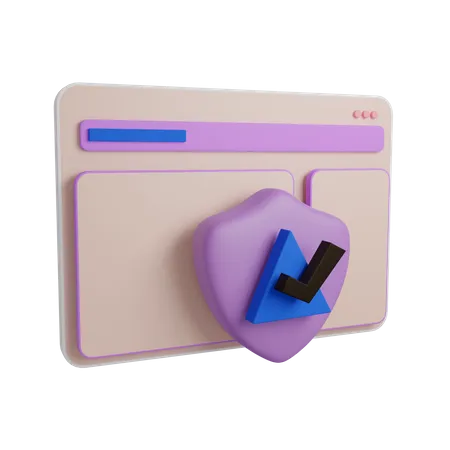 Site Security  3D Icon