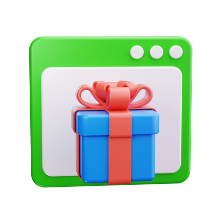 Site d'achats  3D Icon