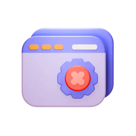 Site vazio  3D Icon