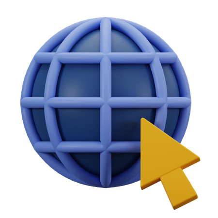 Site web  3D Icon