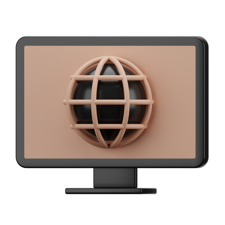 Site web  3D Icon