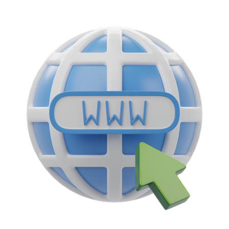 Site web  3D Icon