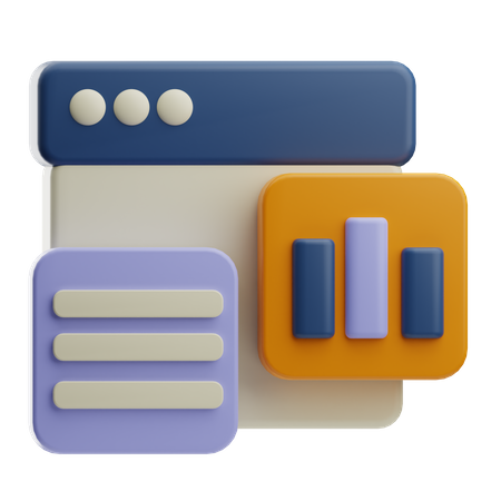 Site web  3D Icon