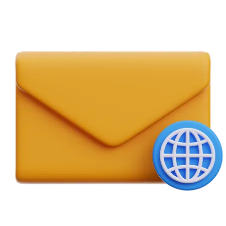 Courrier électronique du site Web  3D Icon