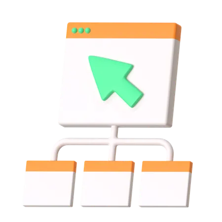 Sitemap  3D Icon