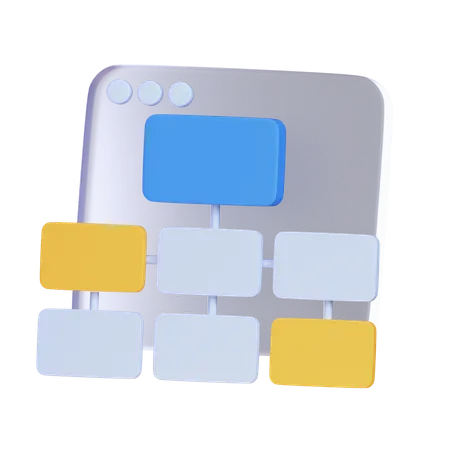 Sitemap  3D Icon